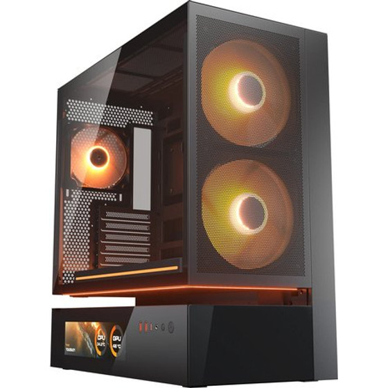 Cougar CFV235 Mesh Vision Gaming Midi Tower RGB Black - (382DA40.0007)