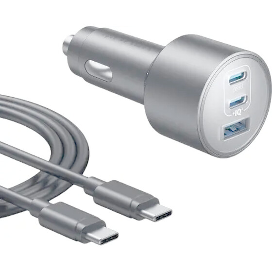 Anker Car Charger 3 Port 167,5W With 1m Cable - (B2737HA1)