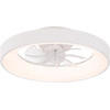 Aca Ceiling Fan 20 Dim White 7 Blades Abs Remote Control & Timer Led 34W 3332L �300mm - (FAN6687WH)