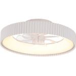 Aca Ceiling Fan 20 Dim White 7 Blades Abs Remote Control & Timer Led 34W 3332L �300mm - (FAN6689WH)
