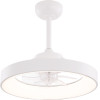 Aca Ceiling Fan 20 Dim White 7 Blades Abs Remote Control & Timer Led 34W 3332L �300mm - (FAN6697WH)