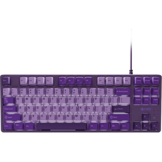 FURY Gaming Keyboard Kanabo K2 Us White Backlight Mechanical Purple - (NFU-2351)