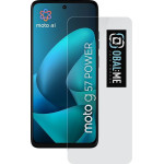OBAL:ME 2.5D Glass Screen Protector for Motorola G57 Power Clear - (57983130197)