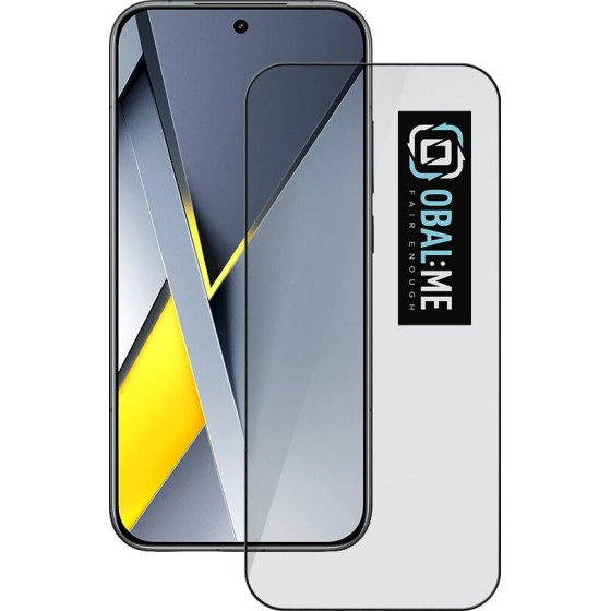 OBAL:ME 5D Glass Screen Protector for Xiaomi Poco F8 Pro Black - (57983130204)