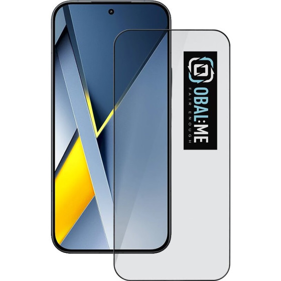 OBAL:ME 5D Glass Screen Protector for Xiaomi Poco F8 Ultra Black - (57983130205)