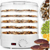 EXTRALINK Home Suszarka Do Grzybow Owocow Warzyw Ziol Spozywcza Duza Mocna Pro 500W + 5 Sit 27CM Biala - (EX.91643)