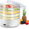EXTRALINK Home Suszarka Do Grzybow Owocow Warzyw Ziol Spozywcza Duza Mocna Pro 500W + 5 Sit 27CM Biala - (EX.91643)