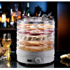 EXTRALINK Home Suszarka Do Grzybow Owocow Warzyw Ziol Spozywcza Duza Mocna Pro 500W + 5 Sit 27CM Biala - (EX.91643)
