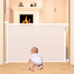MOMCOZY BG019 Baby Safety Gate, 140 Cm - (BG019-GR37NB-A)