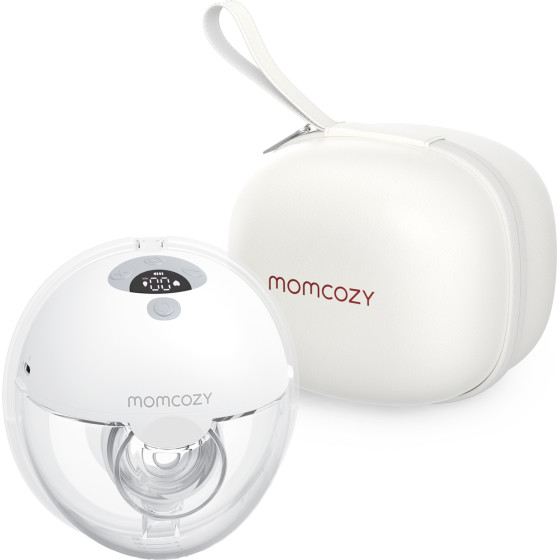 MOMCOZY M5 Single Breast Pump Gray, 160ml - (BP272-GR70BA-B)