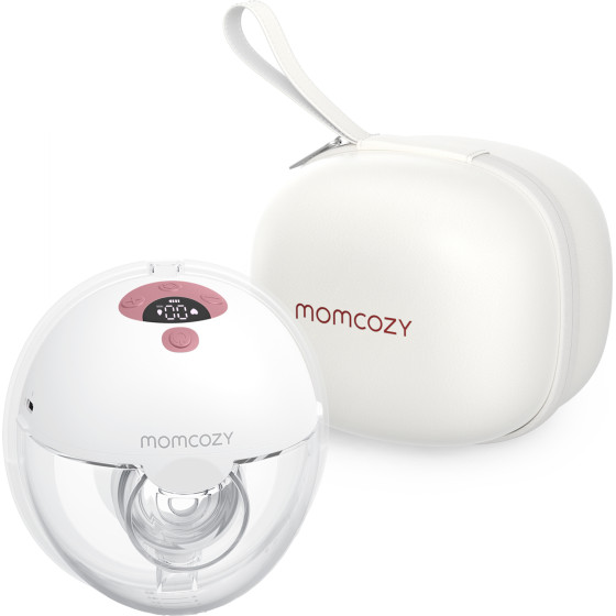 MOMCOZY M5 Single Electric Breast Pump Red, 160ml - (BP272-MR70BA-C)