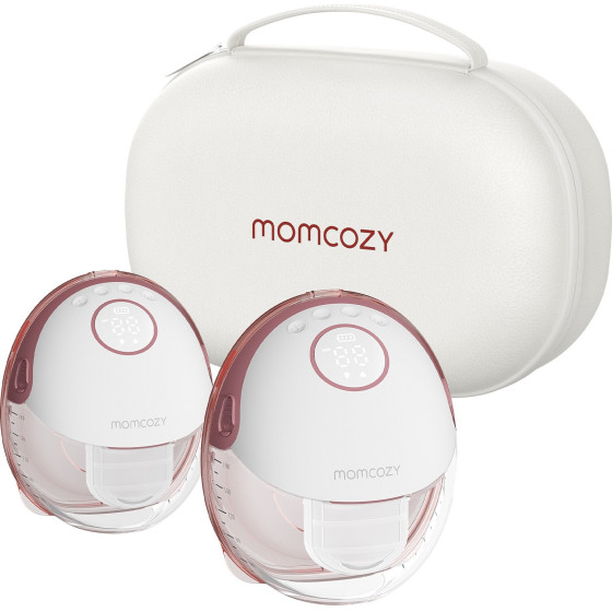 MOMCOZY M6 Double Electric Breast Pump, Red, 180ml - (BP354-NR71BA-B)