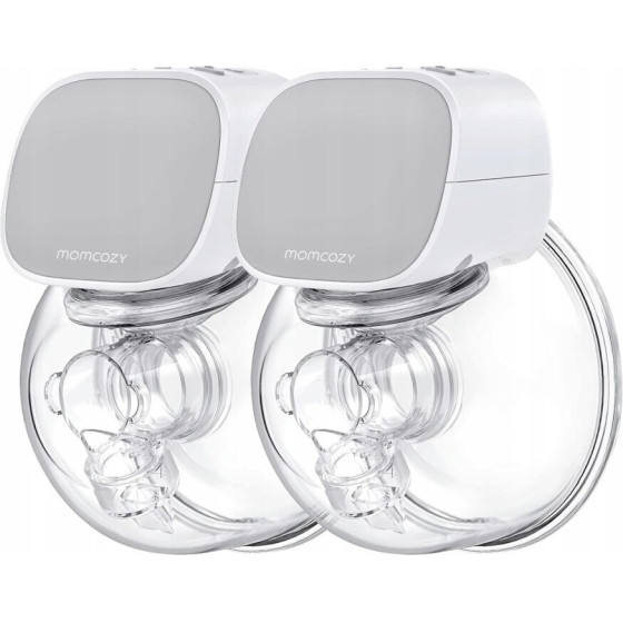 MOMCOZY S9 Pro Double Electric Breast Pump Gray, 180ml - (BP274-GR71BA-A)