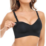 MOMCOZY YN21 Maternity Nursing Bra Black L - (FB081-BL000L-A)