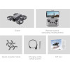 Drayven D36 - Mini Drone �� ������ ��� WiFi, ���������� Hover & ������������� ����� (�����) - (23576)