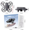 Drayven D36 - Mini Drone �� ������ ��� WiFi, ���������� Hover & ������������� ����� (�����) - (23576)