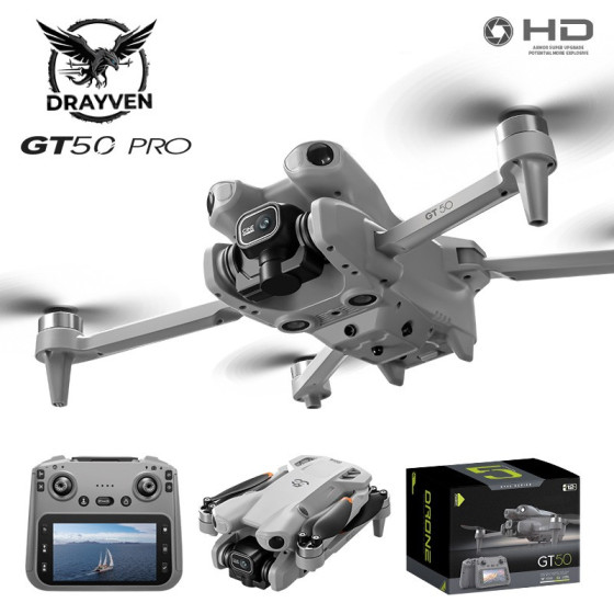 Drayven Drone ������� ��������� �� GPS, Remote Control Screen 4.5'' & Brushless Motor (������� ��������) ����� - (23577)