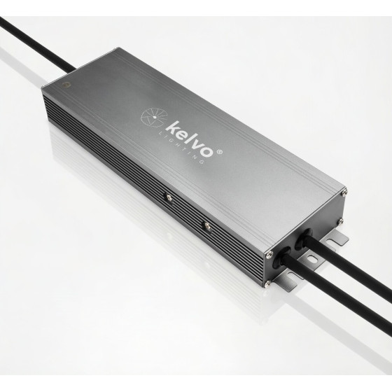 Kelvo Lighting Kelvo Selas �����������/��������������� Class I Pelv 200W 8.3A Ac 220-240V �� Dc 24V ��������� IP67 - ���� ������� ��� - �25 x �7.2 x �3.2cm - 5 ������ ������� - (KLV-107-0035)