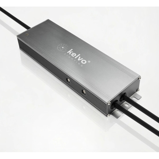 Kelvo Lighting Kelvo Selas �����������/��������������� Class I Pelv 250W 10.4A Ac 220-240V �� Dc 24V ��������� IP67 - ���� ������� ��� - �25 x �7.2 x �3.2cm - 5 ������ ������� - (KLV-107-0036)