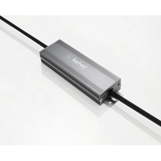 Kelvo Lighting Kelvo Selas �����������/��������������� Class I Pelv 60W 2.5A Ac 220-240V �� Dc 24V ��������� IP67 - ���� ������� ��� - �15.8 x �4.3 x �2.3cm - 5 ������ ������� - (KLV-107-0032)