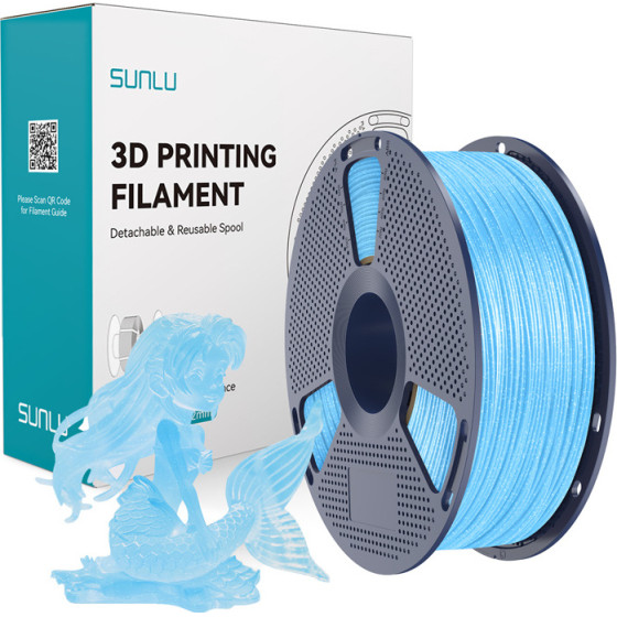 Sunlu ���� Pla (���������� ����) - (Pla Twinkling Blu)
