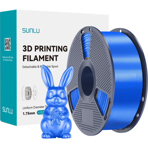Sunlu ���� PLA+ Silk (����) - (PLA+ Silk Blu)
