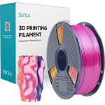 Sunlu ���� PLA+ Silk �� ���� ������� (�������, ������� ��� ����) - (PLA+ Silk Tc R Y Blu)