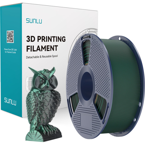Sunlu ���� PLA+ Silk ��� �������� (����� ��� �������) - (PLA+ Silk Dc B G)