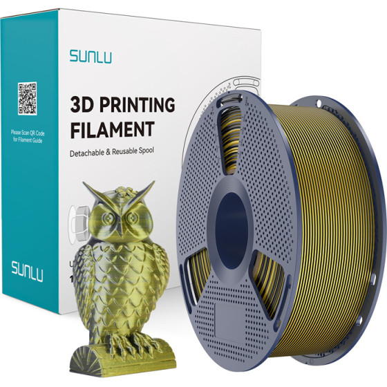 Sunlu ���� PLA+ Silk ��� �������� (����� ��� �����) - (PLA+ Silk Dc B Go)
