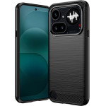 Techsuit - Carbon Silicone - Nothing Phone (4a) Pro - Black