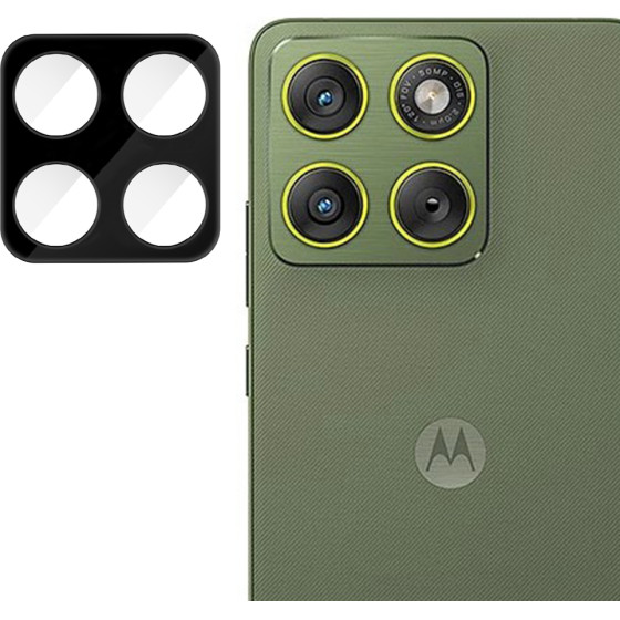 Techsuit - Full Camera Glass - Motorola Edge 70 - Black