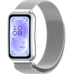 Techsuit - Watchband (W009) - Huawei Band 11 / Band 11 Pro - Silver
