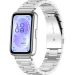 Techsuit - Watchband (W010) - Huawei Band 11 / Band 11 Pro - Silver