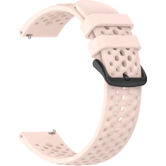Techsuit - Watchband 22mm (W083) - Amazfit Active Max/Samsung Galaxy Watch (46mm)/Watch 3/Gear S3/Amazfit GTR/Gtr 2 - Pink