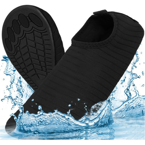 Trizand Black Water Shoes - Size 37 - (19046-0)