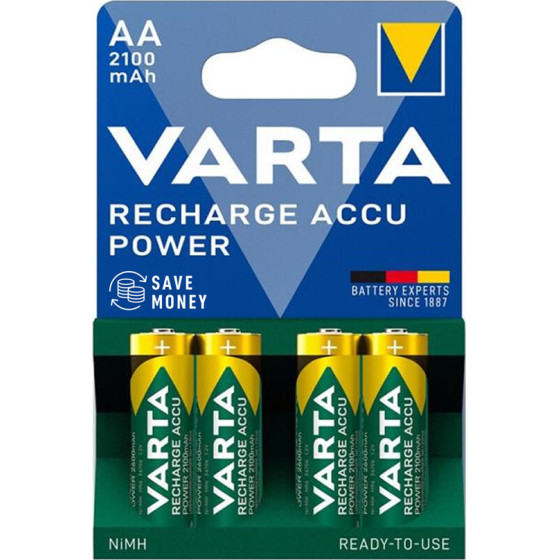 Varta ��������� ����������������� AA/HR06 1.2V 2100mAh Ni-Mh Recharge Accu Power Ready To Use 4/BLISTER