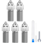 Elegoo ��� ���������� ��� ���������� ������ ��� Neptune 4 / 4 Pro (0,4 Mm x3, 0,6 Mm x1, 0,8 Mm x1) - (50.204.0058)