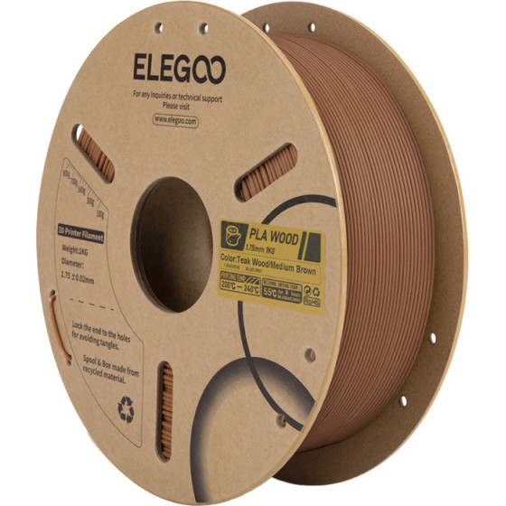 Elegoo Pla Wood Filament (������ ����) - (50.203.0657)