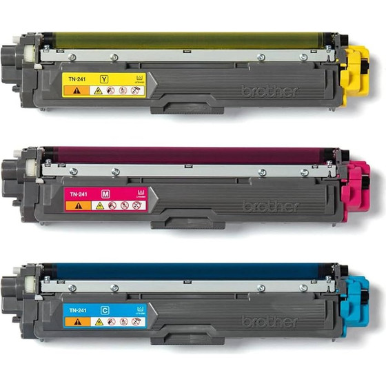 Brother TN241 Multipack Toner Cyan, Yellow & Magenta - (TN241CYM)