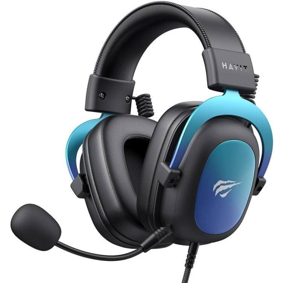 Havit Bluetooth Gaming Headphones (Black And blue) - (H2002U PRO)
