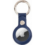 Mercury Leather Airtag Case navy