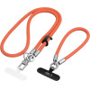 Tech-Protect C10S Rope Crossbody & Wrist ORANGE/TITANIUM