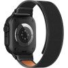 Tech-Protect Nylon Elite Apple Watch 8 / 9 / 10 / 11 / Se / Ultra (44 / 45 / 46 / 49 MM) BLACK/ORANGE