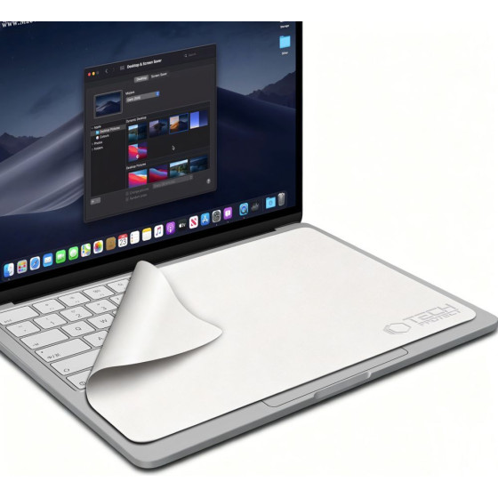 Tech-Protect Sciereczka Do Ekranow Polishing Cloth Laptop 13-14 GREY