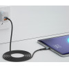 3MK Protection 3MK Hyper Cable N-Series USB-C / Microusb 3m Qc 3.0 5V/2A 10W - Black - (160690-0)