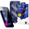 3MK Protection 9H Tempered Glass With 3MK Hardglass Max Privacy Filter For Iphone 17 Pro Max - (W-3HgMPrV2-IP17PM-0)