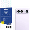3MK Protection Hybrid Glass For Camera Lens 3MK Lens Protection On Vivo X300 Fe - (W-3LenProt-VX300FE-0)