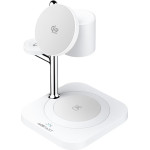 Acefast - 3 In 1 Magnetic Wireless Charger (E39) - Qi2.2, Phone + Watch + TWS, Night Light, 32.5W - White