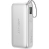 Acefast - Power Bank (M32) - With Telescopic Cable, Type-C, Fast Charge, PD35W, 10000mAh - Silver