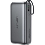 Acefast - Power Bank (M34) - With Telescopic Cable, Type-C, Fast Charge, PD45W, 20000mAh - Gray